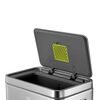 EKO Pedal Bin X-Cube 30 L Matte Silver
