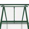vidaXL Greenhouse with Base Frame Green 445x169x195 cm Aluminium
