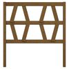 vidaXL Bed Headboard Honey Brown 81x4x100 cm Solid Wood Pine