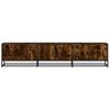 vidaXL TV Cabinet Smoked Oak 180x35x41 cm Engineered Wood