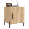 vidaXL Bedside Cabinet Sonoma Oak 40x40x50 cm Engineered Wood