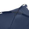 vidaXL Dog Bed Folding Manual Navy Blue 71 x 64 x 71 cm Steel