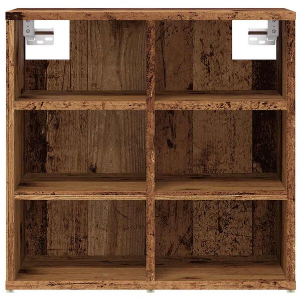 vidaXL Shoe Cabinet Old Wood 52x30x50 cm