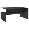 vidaXL Coffee Table Grey 90x60x42.5 cm Engineered Wood