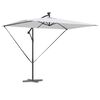vidaXL Umbrella Sand 294 x 200 x 270 cm Polyester and Aluminium