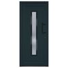 vidaXL Front Door Anthracite 88x200 cm PVC