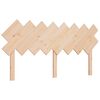 vidaXL Bed Headboard 159,5x3x80,5 cm Solid Wood Pine