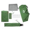 vidaXL Camping Tent 5-Person Green Waterproof
