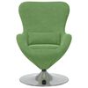 vidaXL Egg Chair Light Green 63 x 73 x 90 cm Velvet