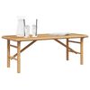 vidaXL Coffee Table Brown 110 x 50 x 43 cm Bamboo