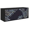 vidaXL Wall-mounted TV Cabinet DOKKUM 102 x 33 x 40 cm Black Oak