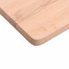 vidaXL Desk Top 100x(45-50)x2.5 cm Solid Wood Beech