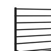 vidaXL Metal Bed Frame without Mattress with Footboard Black 120x190cm