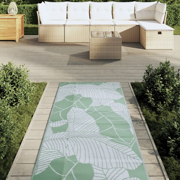 vidaXL Outdoor Carpet ARAKIL Green 80x250 cm PP