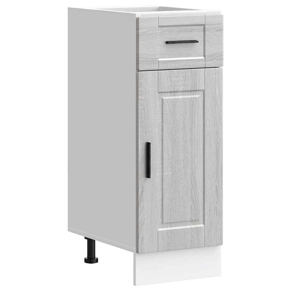 vidaXL Kitchen Base Cabinet&nbsp;Porto Grey Sonoma Engineered Wood