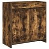 vidaXL Bathroom Under Sink Cabinet Smoked Oak 78.5 x 37.5 x 81 cm