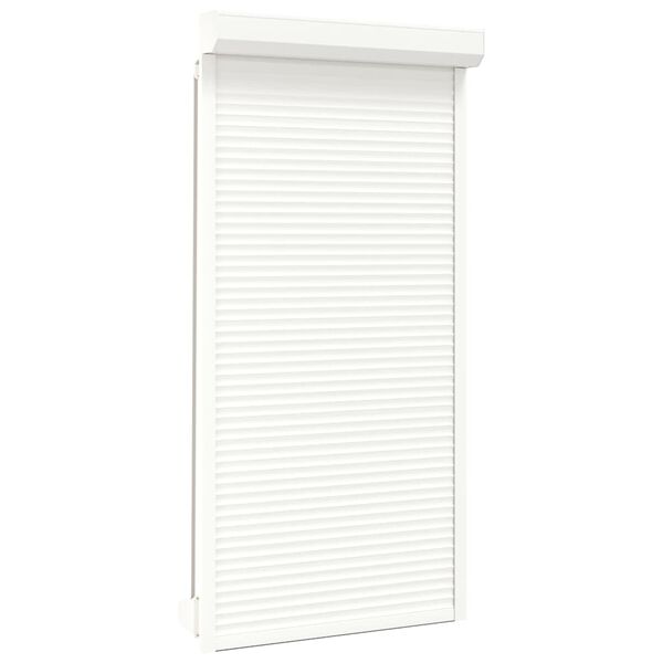 vidaXL Roller Shutter Aluminium 110x220 cm White