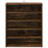 vidaXL Shoe Cabinet Grey Sonoma 60x35x70 cm Engineered Wood