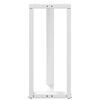 vidaXL Bar Table Legs T-Shaped&nbsp;2 pcs White 40x35x(90-91) cm Steel