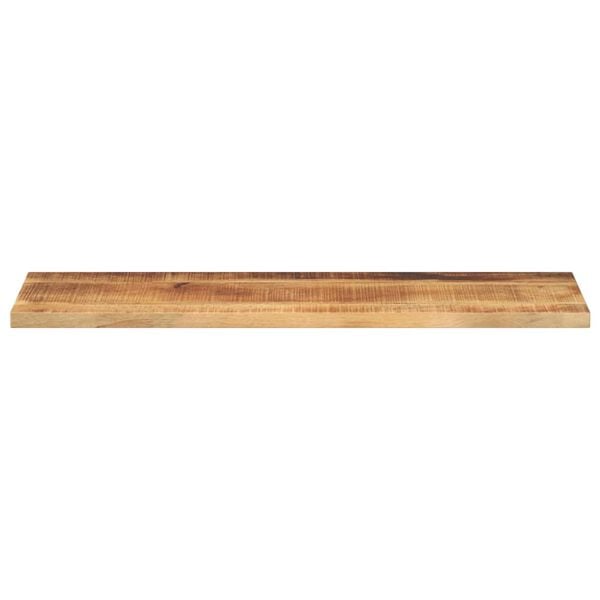vidaXL Table Top 100x30x2.5 cm Rectangular Solid Wood Rough Mango