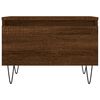 vidaXL Coffee Tables 2 pcs Brown Oak 50x46x35 cm Engineered Wood