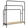 vidaXL Cloth Rack Sonoma Oak 90 x 30 x 100.5 cm Engineered wood