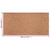 vidaXL Cork Roll 100x1000 cm 8 mm