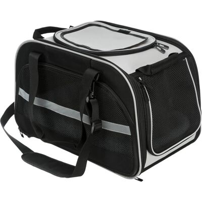 TRIXIE Pets Living and Transport bag Valery Black and Grey