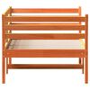 vidaXL Day Bed without Mattress Wax Brown 90x190 cm Single Solid Wood Pine