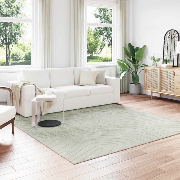 vidaXL Area Rugs Square PALMERAS Green 240 x 240 cm Polyester