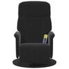 vidaXL Massage Recliner Chair Black 91 x 71 x 105 cm Velvet