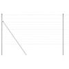 vidaXL Fence Post Galvanized 50 x 1.2 m Steel