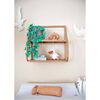 KidsDepot Wall Shelf Mexy Rattan