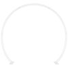 vidaXL Wedding Arch White 223 x 45 x 201 cm Steel