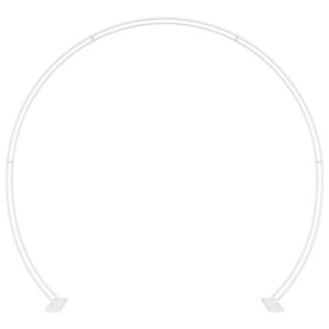 vidaXL Wedding Arch White 223 x 45 x 201 cm Steel