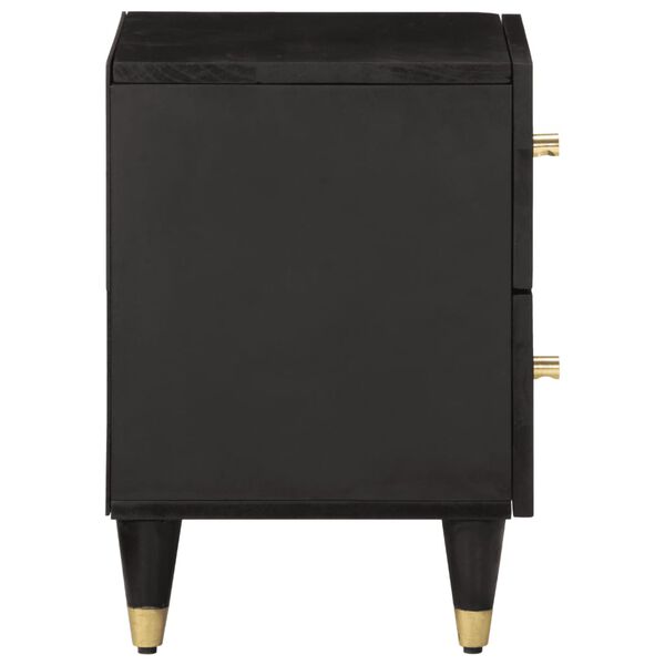 vidaXL Bedside Cabinet 40x33x46 cm Solid Wood Mango