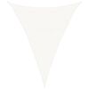 vidaXL Sunshade Sail 160 g/m&sup2; White 5x6x6 m HDPE