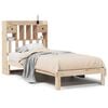 vidaXL Bookcase Bed without Mattress 90x200cm Solid Wood Pine