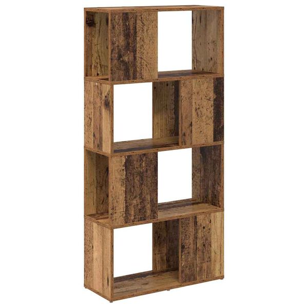 vidaXL TV Cabinet Set Brown 60 x 24 x 125.5 cm Engineered Wood