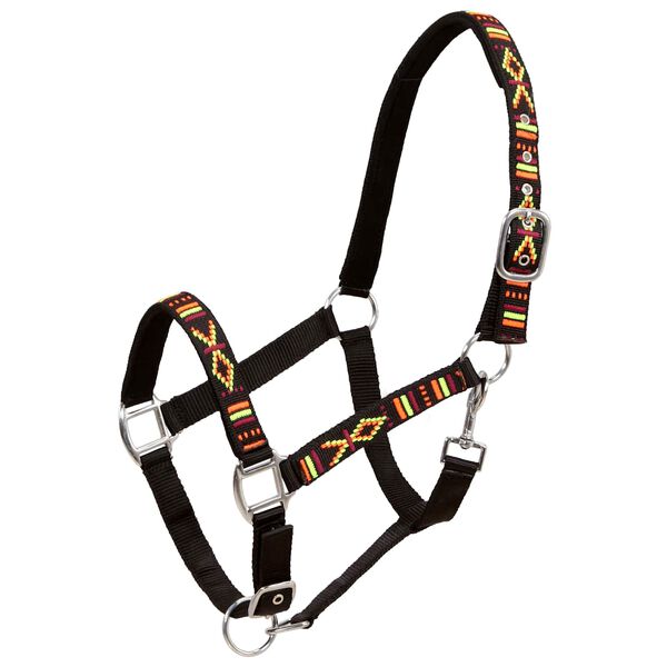 vidaXL Headcollar Black 100% Nylon