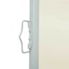 vidaXL Patio Retractable Side Awning 100x500 cm Cream