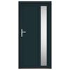 vidaXL Front Door Anthracite 98x200 cm PVC