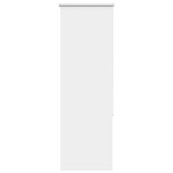 vidaXL Roller Blind Blackout White 55x150 cm Fabric Width 50.7 cm Polyester