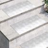 vidaXL Stair Tread Rectangular 2 pcs Silver 60 x 30 cm Aluminium