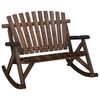 vidaXL 5 Piece Garden Lounge Set Solid Wood Spruce