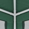 vidaXL Party Tent with 4 Mesh Sidewalls Green 2.5x2.5 m HDPE