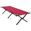 vidaXL Folding Camping Bed 2 pcs Red 193 x 69 x 45 cm Oxford fabric