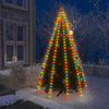 vidaXL Christmas Tree Net Lights with 300 LEDs Colourful 300 cm