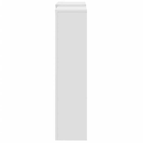 vidaXL Radiator Cover White 205x21.5x83.5 cm Engineered Wood