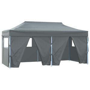 vidaXL Party Tent 291 x 580 x 315 cm Anthracite Oxford Fabric